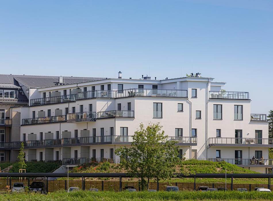 Haupthaus Zwei Wasser von der Südseite