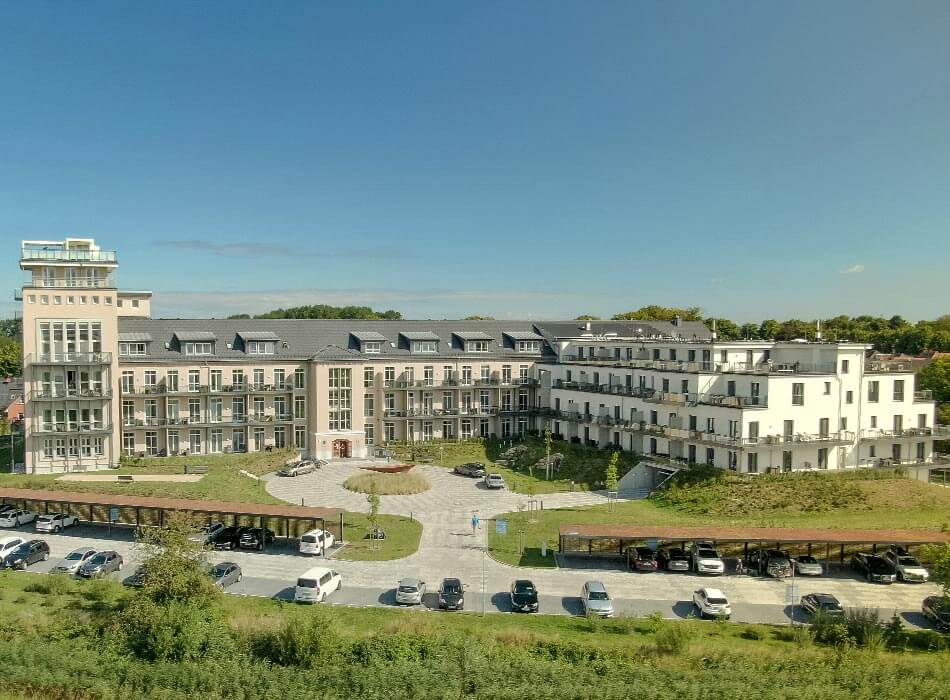 Haupthaus Zwei Wasser von vorn