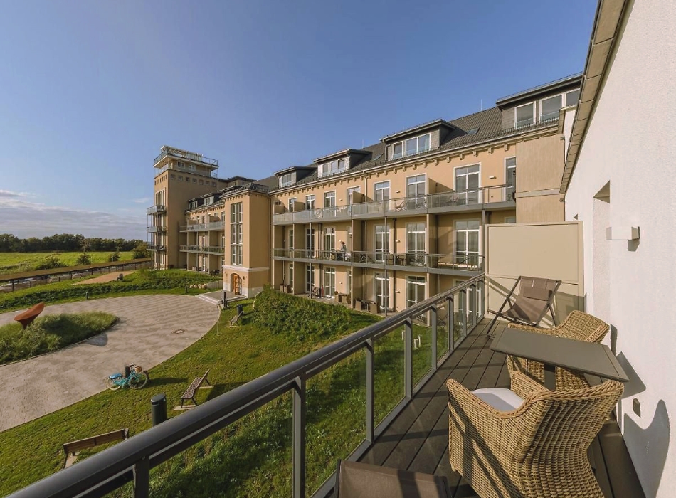 Ausblick vom Haupthaus Zwei Wasser