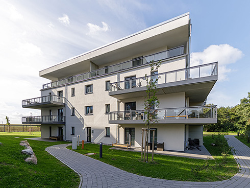 Moderne Ferienwohnungen im Strandhaus