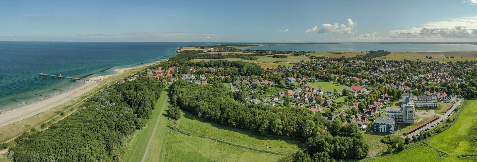 Ostseebad Wustrow auf dem Fischland Darß-Zingst zum Urlauben