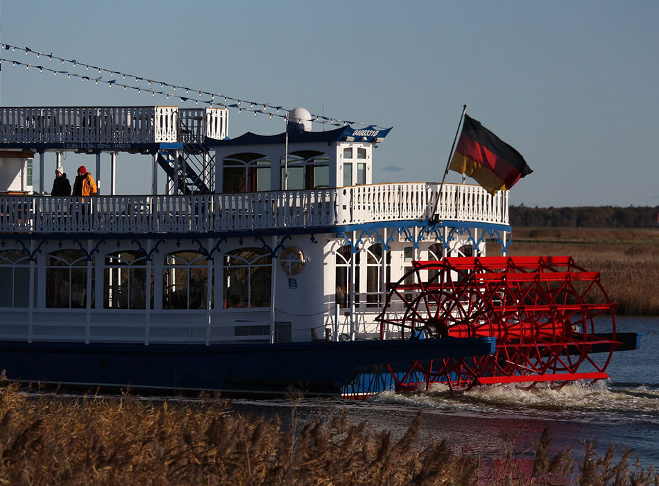 Raddampfer Ostsee